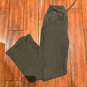 Brown skims straight leg sweatpants